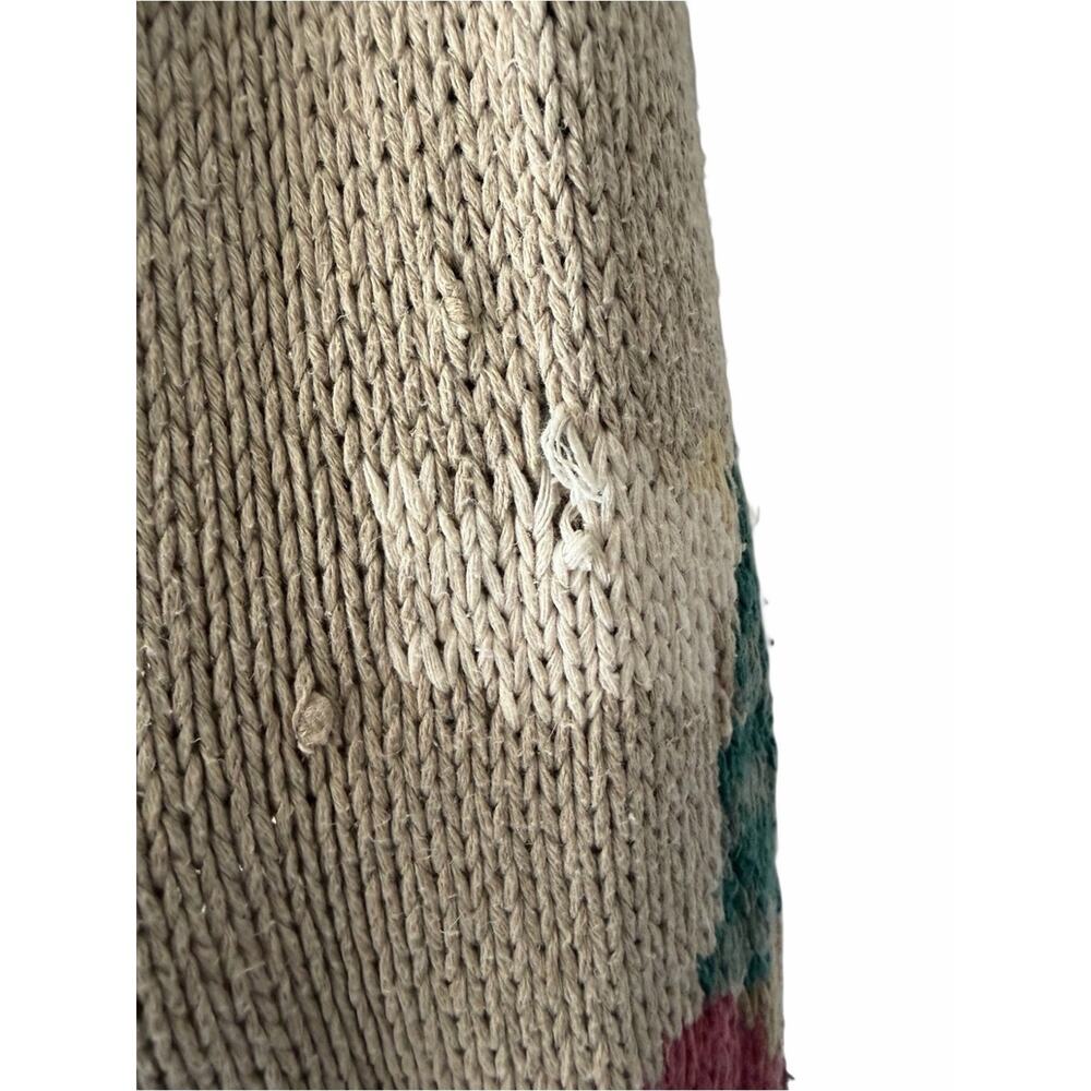 Woolrich Linen Cotton Sweater Fishing Pole Duck Long size XL - Picture 2 of 8